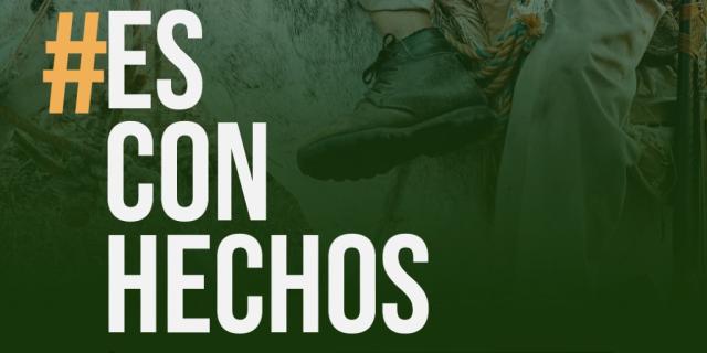 Imagen campaña #EsConHechos