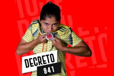 imagen campaña #LecumplimosAColombia